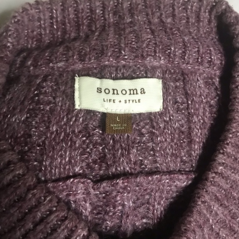 💎 Sonoma chunky cable knit short sleeve cardigan - Picture 4 of 8